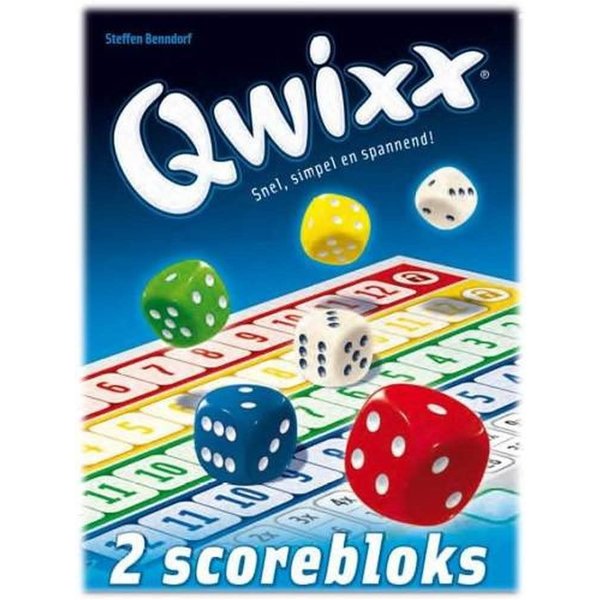 White Goblin Games Qwixx - Scoreblok 2 stuks