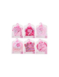 JohnToy Kledingset assortie - Baby Rose