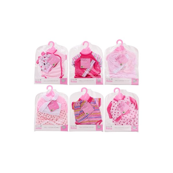 JohnToy Kledingset assortie - Baby Rose