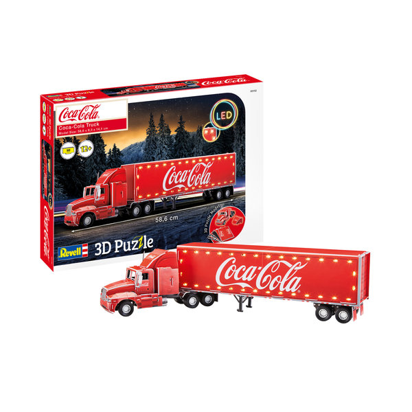 Revell 3d puzzel Coca Cola Truck met led-verlichting