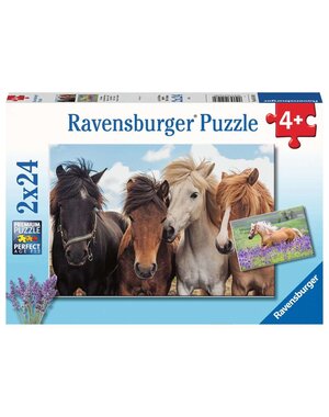 Ravensburger Paardenliefde, 2x24 stukjes