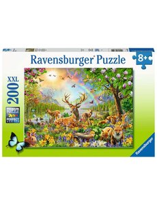 Ravensburger Mooie hertenfamilie, 200 stukjes XXL