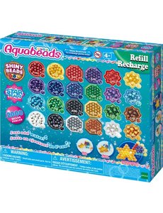 Aquabeads 31995 - Glanzend parel pakket - 2000 stuks navulling