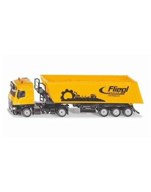 Siku 3537 - Mercedes Benz Actros met Fliegl kieptrailer