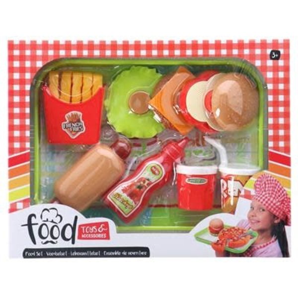 Hamburger diner set