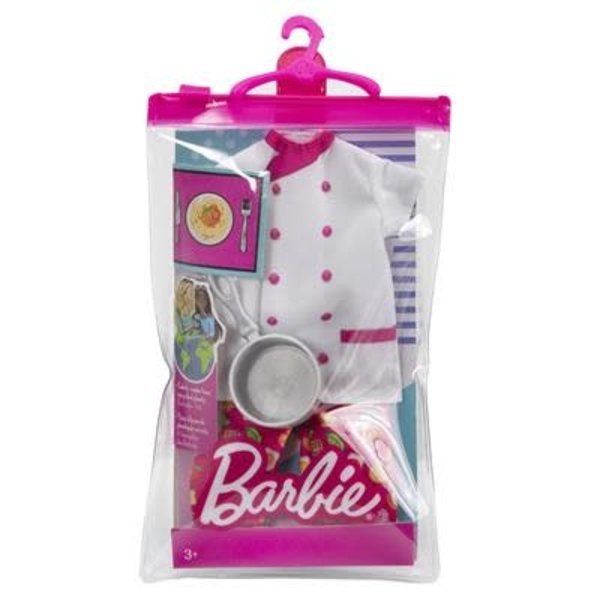 Mattel Barbie chefkok outfit