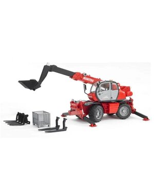 Bruder 2129 - Manitou Verreiker MRT2125 + accessoires