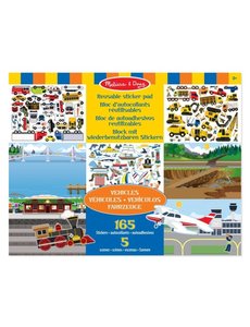Melissa & Doug Herbruikbaar stickerboek voertuigen (uitlopend)