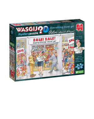 Jumbo Wasgij Retro Mystery 7 - Uitverkoop, alles moet weg!