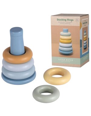 Little Dutch Stapelringen blauw