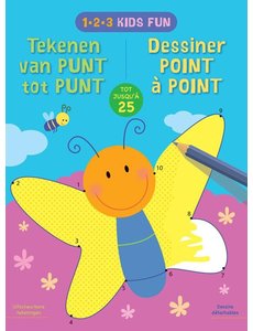 Deltas 1-2-3 Kids Fun - Tekenen van punt tot punt tot 25