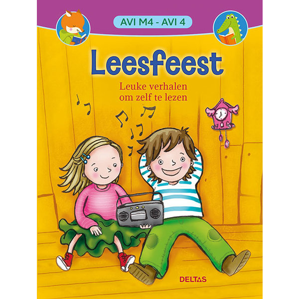 Deltas Leesfeest Leuke verhalen om zelf te lezen - AVI M4 / AVI 4