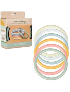 Little Dutch Activity Ringen set 6 stuks