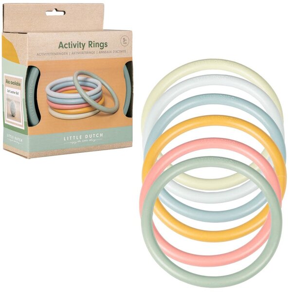 Little Dutch Activity Ringen set 6 stuks