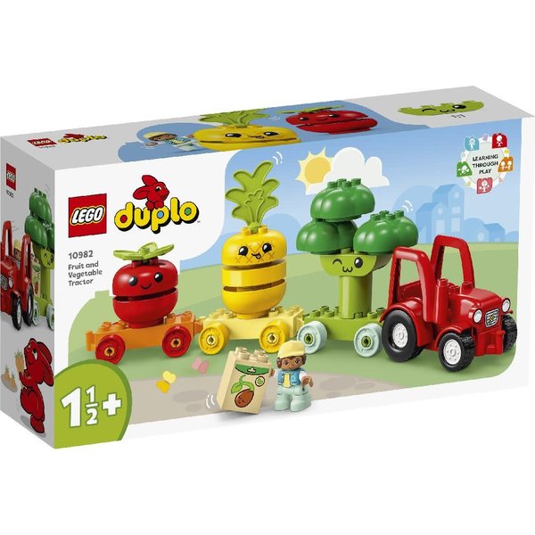 LEGO 10982 - My first Fruit en Groente tractor