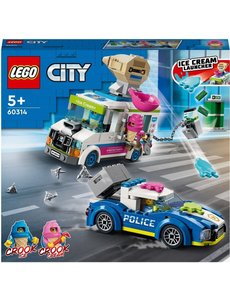 LEGO 60314 - Ijswagen politieachtervolging