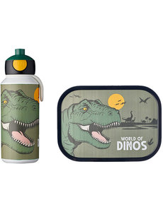 Mepal Lunch set met pop-up beker Dinosaurus