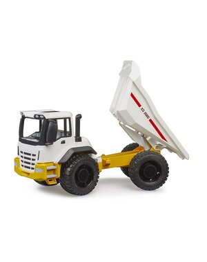Bruder 3420 - Kiepwagen XD5000 geel/wit
