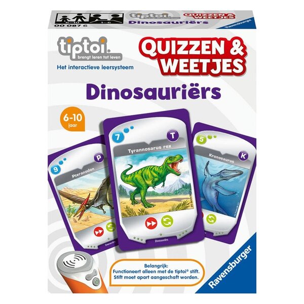 Ravensburger Quizzen en weetjes  dinosauriërs