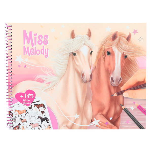 TopModel Miss Melody kleurboek