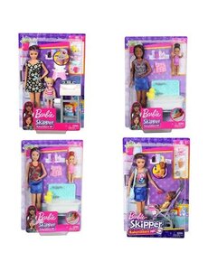  Barbie Family babysitters speelset