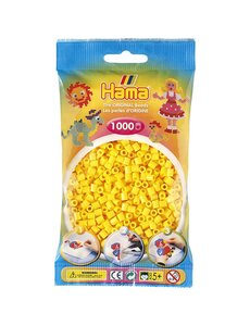 Hama Strijkkralen geel - 1000 stuks