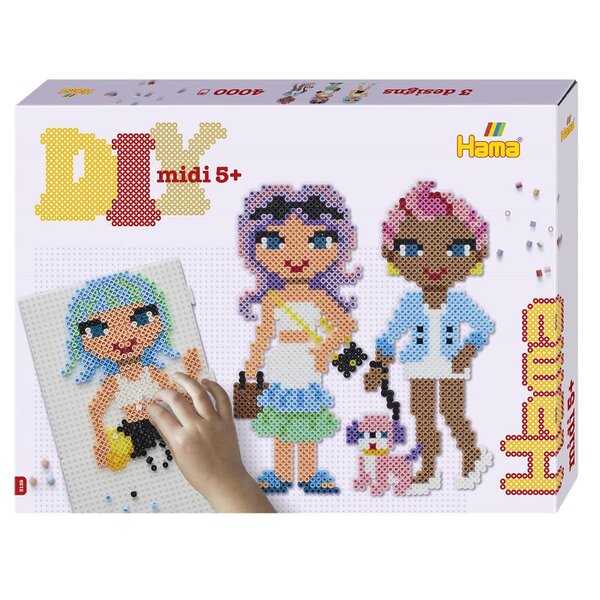 Hama Strijkkralen Fashion girls - 4000 st.