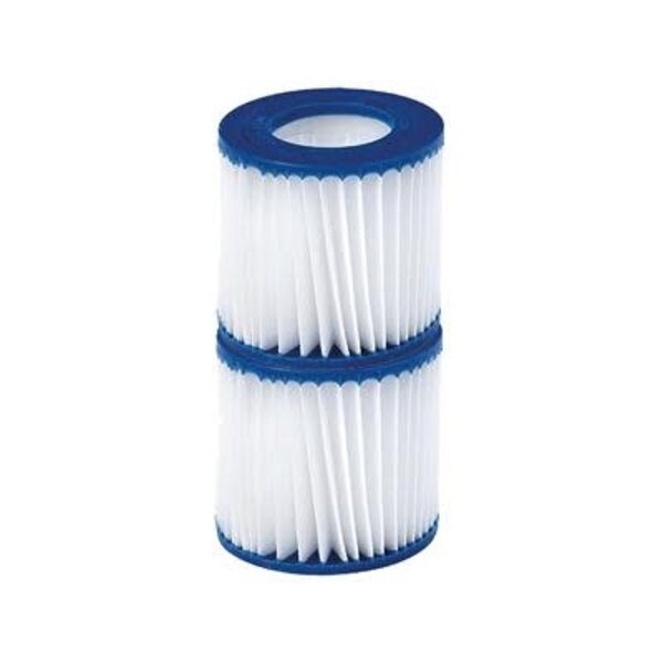 Wehncke Filter S, diameter 8 cm, hoogte 9 cm. - 2 stuks