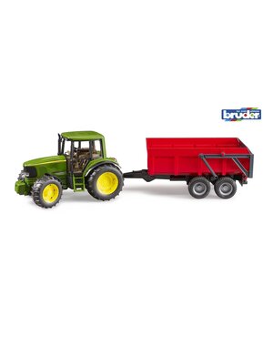 Bruder 2057 - John Deere 6920 met rode kiepaanhanger