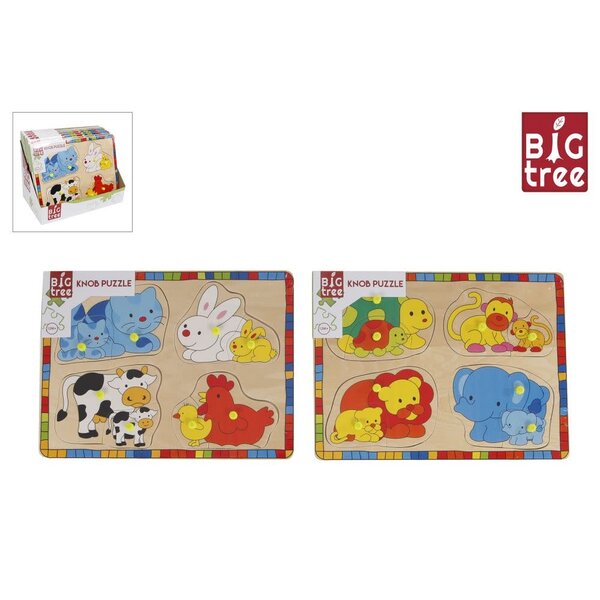 Big Tree knopjes puzzel Moeder met kind