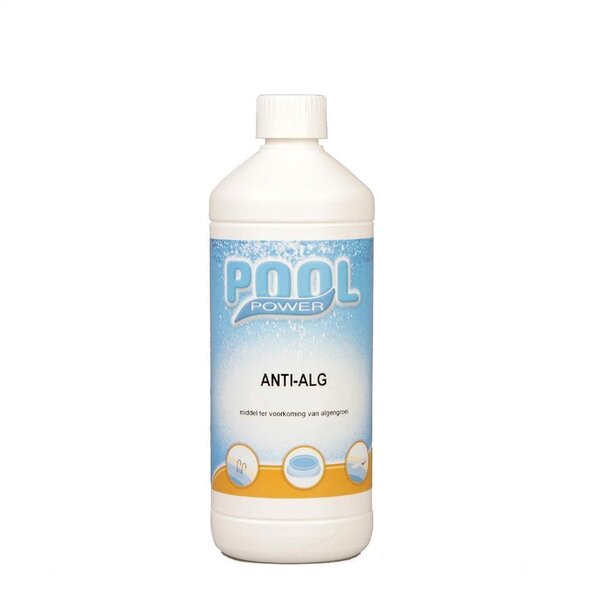 Pool Power Anti Alg waterbehandeling, 1 liter