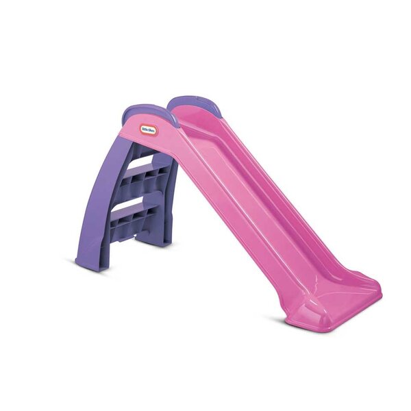 Little Tikes Glijbaan First Slide paars/roze 120cm