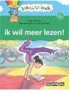 Kluitman Lezen is leuk   - ik wil meer lezen! - AVI M3