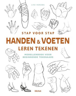 Deltas Stap voor stap handen en voeten leren tekenen