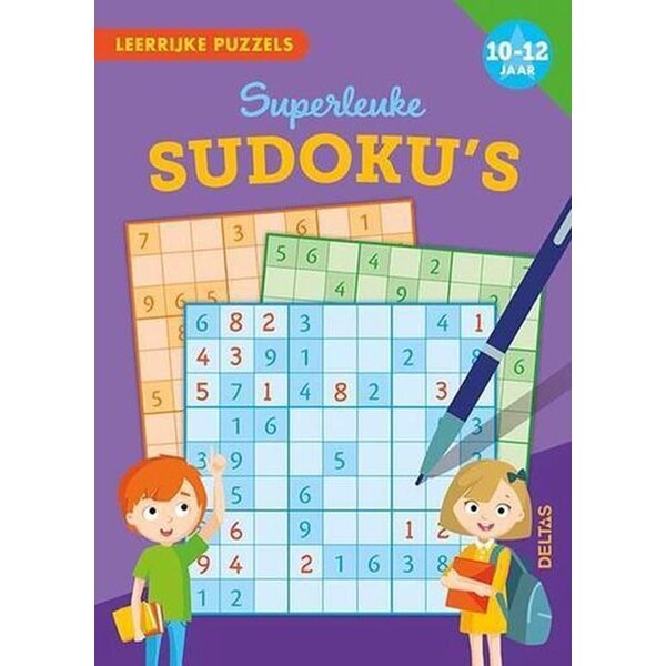 Deltas Leerrijke puzzels - Superleuke sudoku's 10-12 jaar