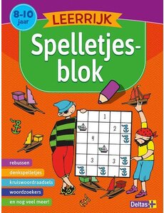 Deltas Leerrijk spelletjesblok 8-10 jaar