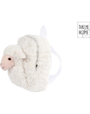  Rugzak met 3D schaap, 26 cm