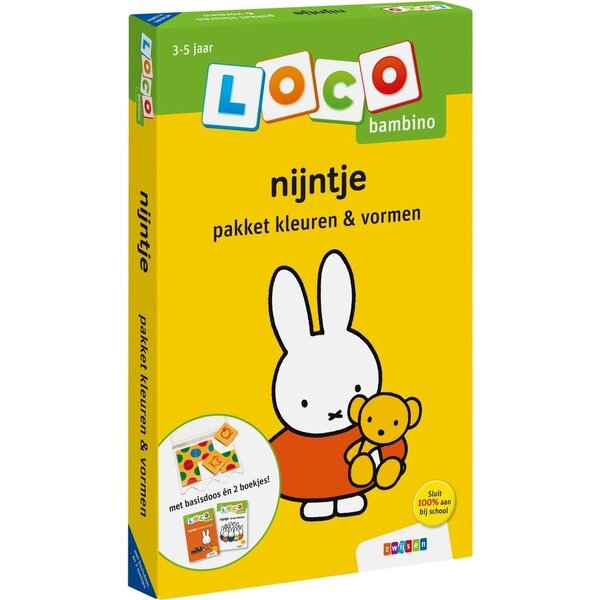Zwijsen Loco Bambino starterspakket - Nijntje kleuren en vormen