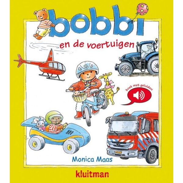 Kluitman Bobbi en de voertuigen - geluidenboek