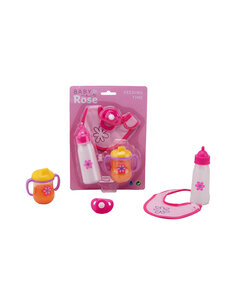 JohnToy Baby Rose drinksetje met speen en slab