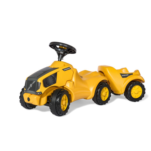 Rolly Toys Minitrac Volvo met aanhanger