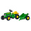 Rolly Toys Rollykid John Deere met aanhanger