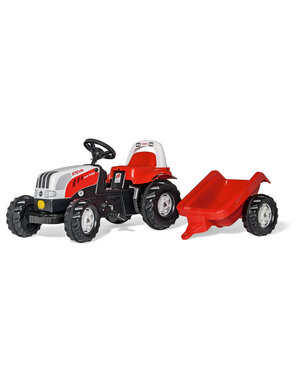 Rolly Toys 12510 - Rollykid Steyr 6165 CVT met aanhanger