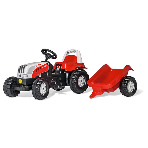 Rolly Toys Rollykid Steyr 6165 CVT met aanhanger