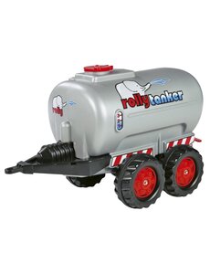 Rolly Toys Rolly Tanker tandemasser zilver zonder pompspuit (los leverbaar)