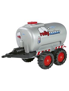 Rolly Toys Rolly Tanker tandemasser zilver