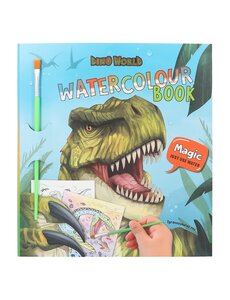 TopModel Dino World Waterverf boek