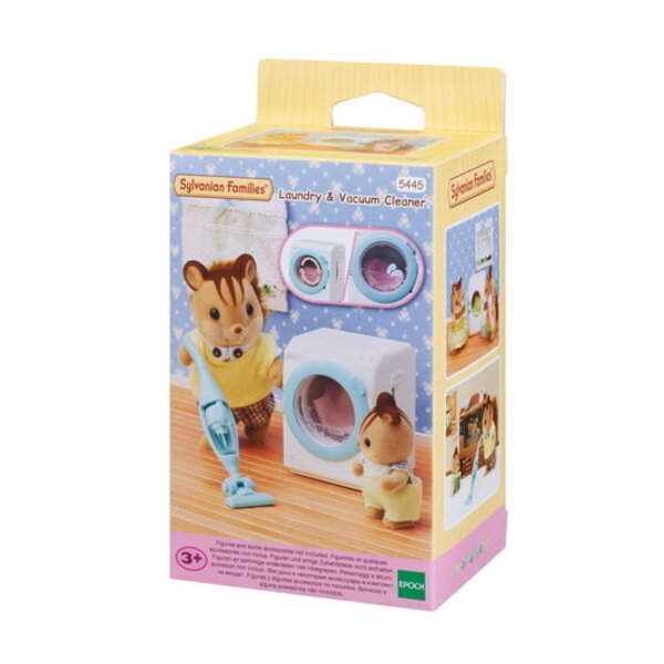 Sylvanian Families 5445 - Wasmachine & stofzuiger