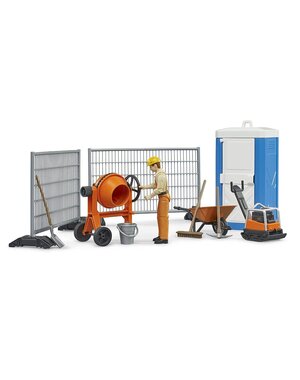 Bruder 62008 - Bouwplaatsset