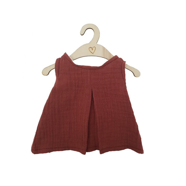 Hollie Poppenjurk Blush bordeaux rood